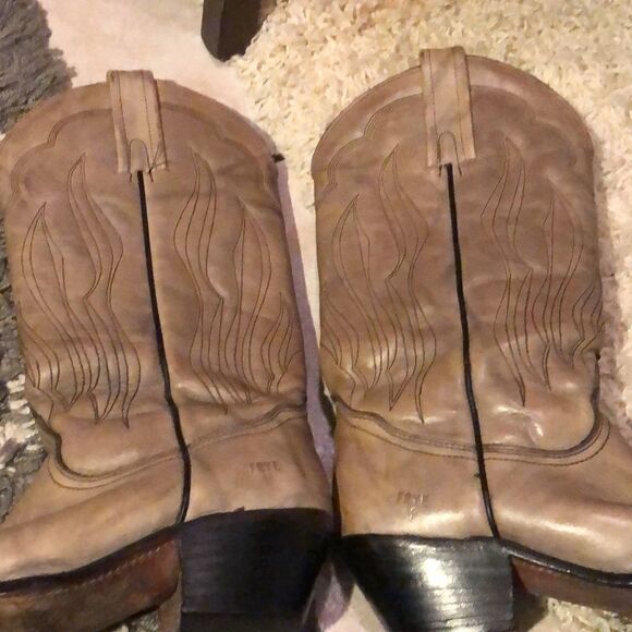 Awesome Vintage Frye Cowboy Boots Mens 9.5 womens 11 main image 15